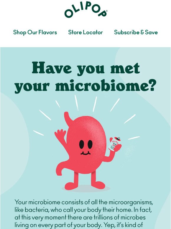 Meet your microbiome 👋