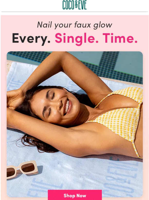 Coco & Eve Your selftan cheat sheet Milled