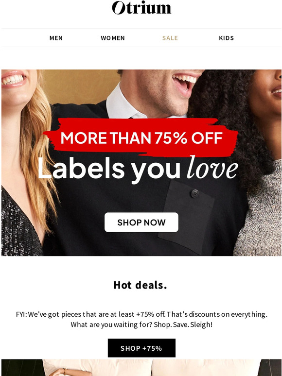 Summer steals at 75% off or more! 🚨