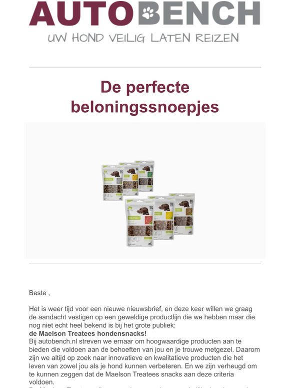 De perfecte beloningssnoepjes.