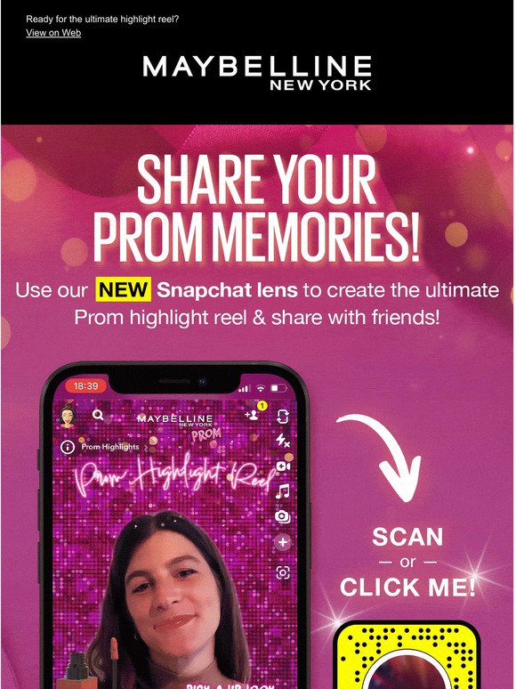 NEW Lens Drop: Share Prom Memories! 🎉