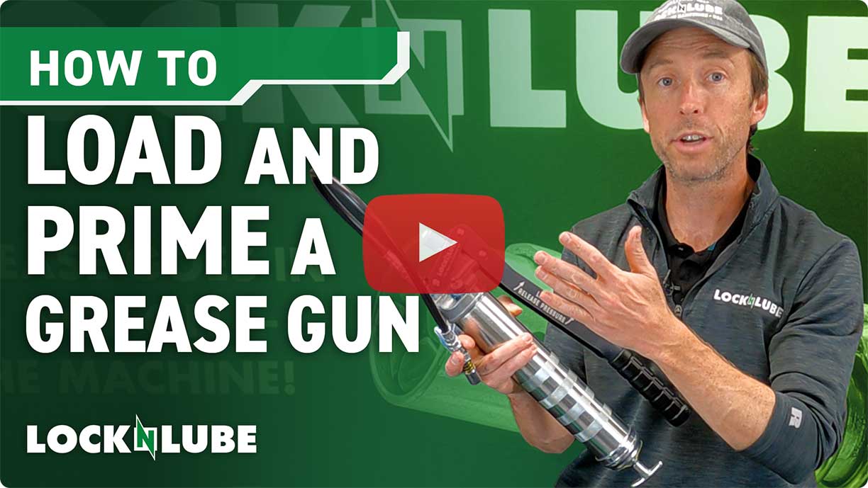 LockNLube NEW VIDEO 🎬 How to Load and Prime Your Grease Gun! Milled