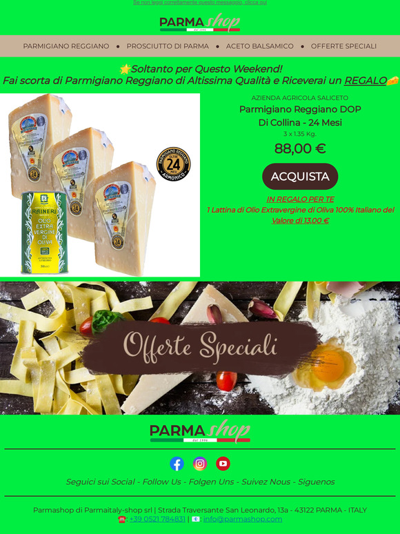 🇮🇹 🎁 Un Regalo 100% Italiano Tutto per Te! 🧀