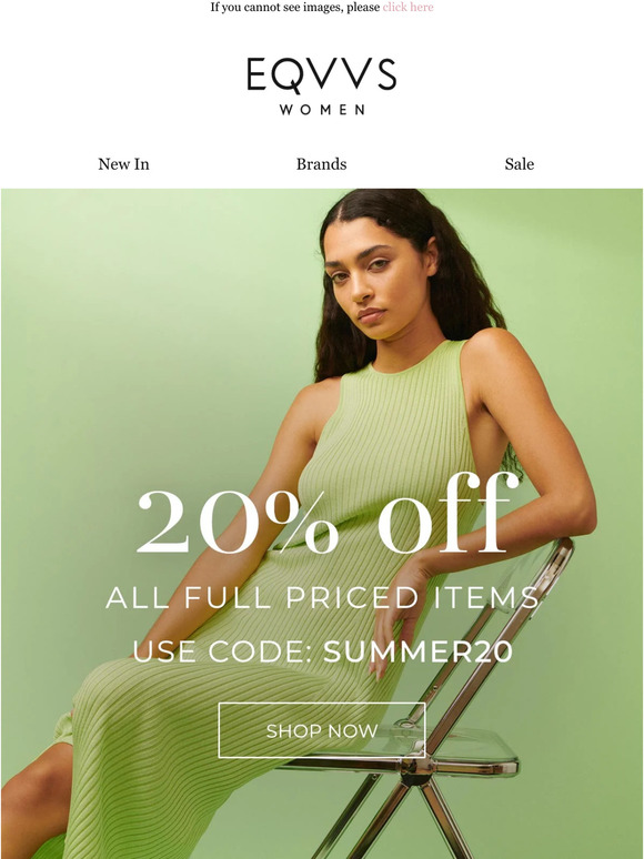 20% off your Summer Essentials
