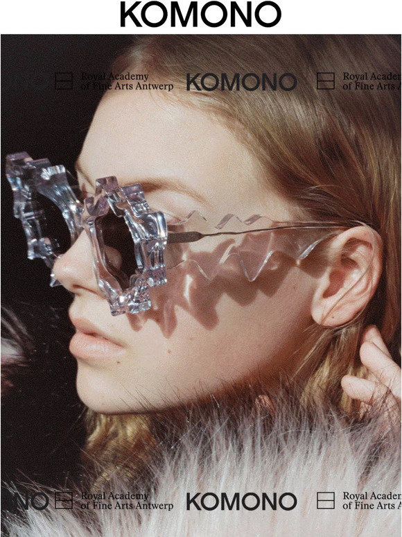 KOMONO & The Royal Academy of Fine Arts Antwerp collaborate on a