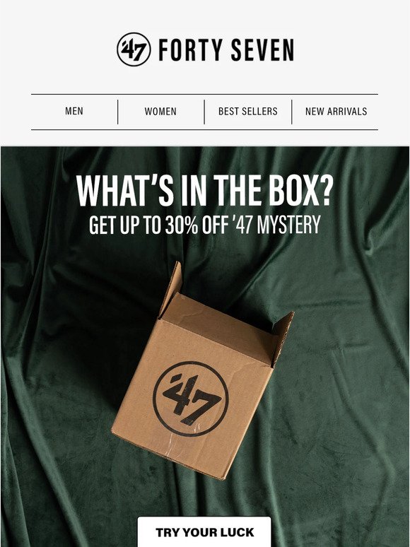 Get Up to 30% Off on ’47 Mystery