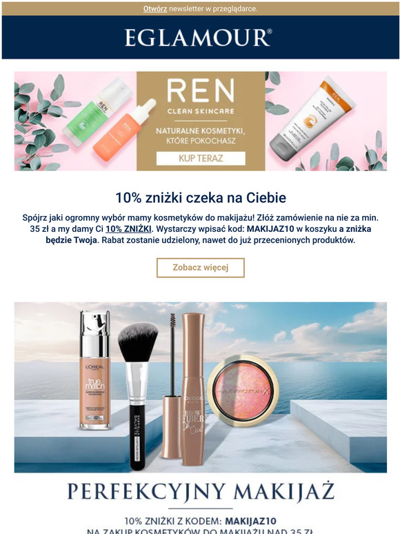 💸 SUPER RABAT na kosmetyki do makijażu 💸
