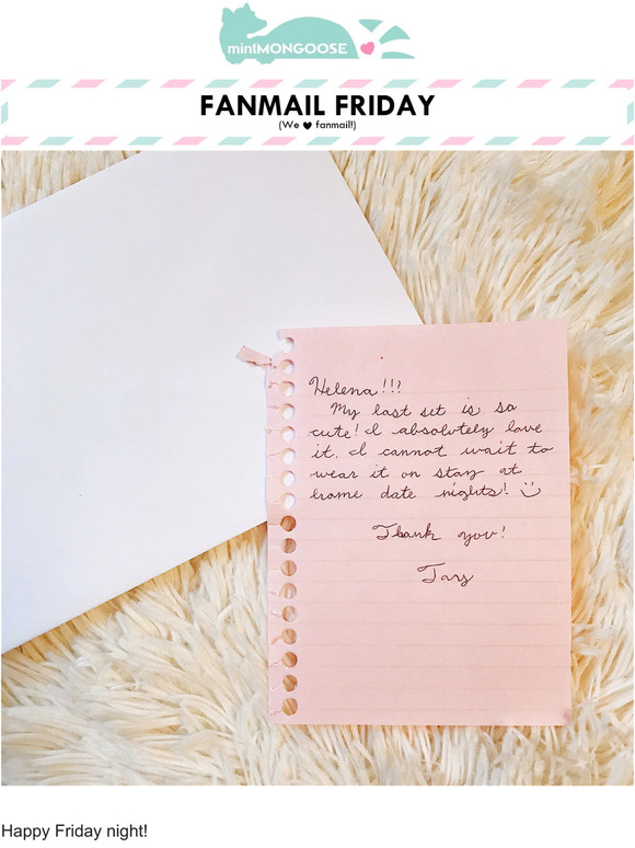 [Fanmail Friday] We've got a garden!🥕🌱