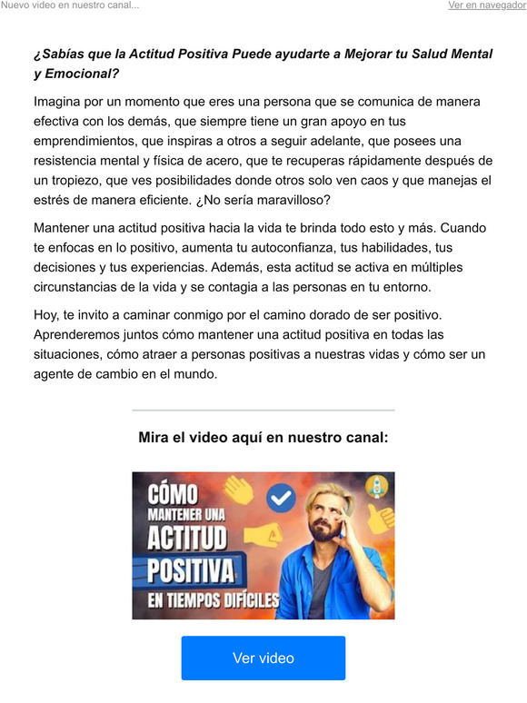 El Poder de la Actitud Positiva: Cómo Transformar tu Salud Mental y Emocional