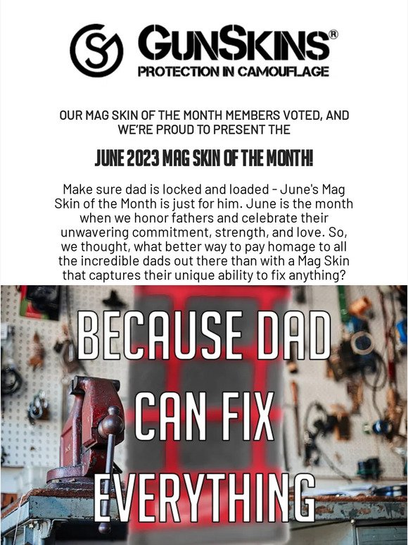 June's DAD Skin of the Month is here!