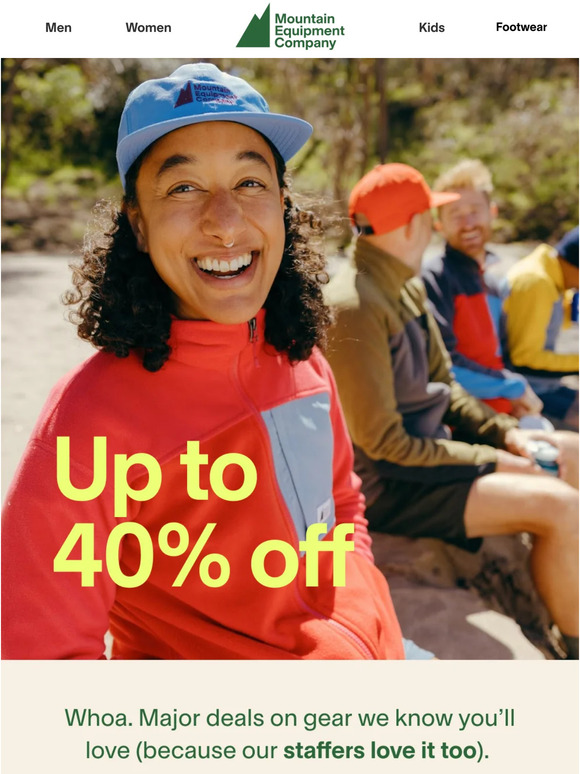 Mountain Equipment Company Drop everything Milled