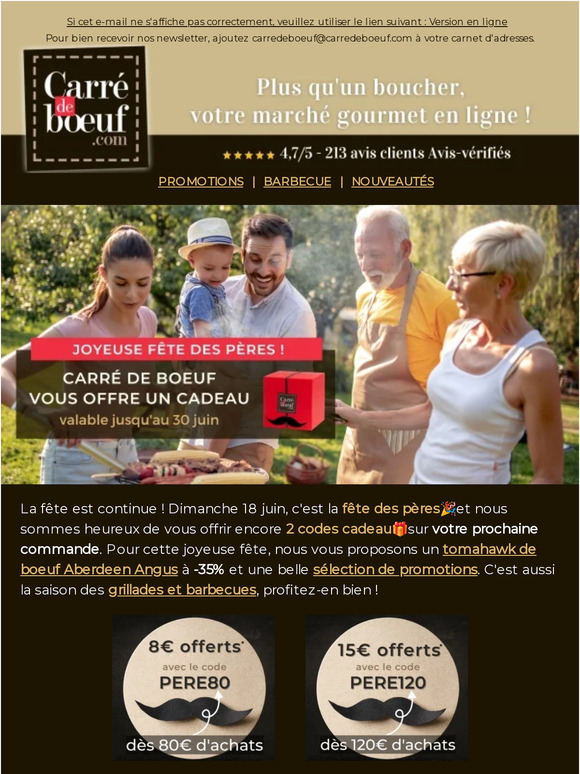 Notre cadeau 🎁 pour la fête des pères !