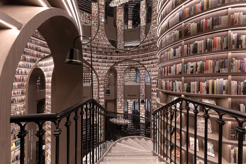books in bookstore