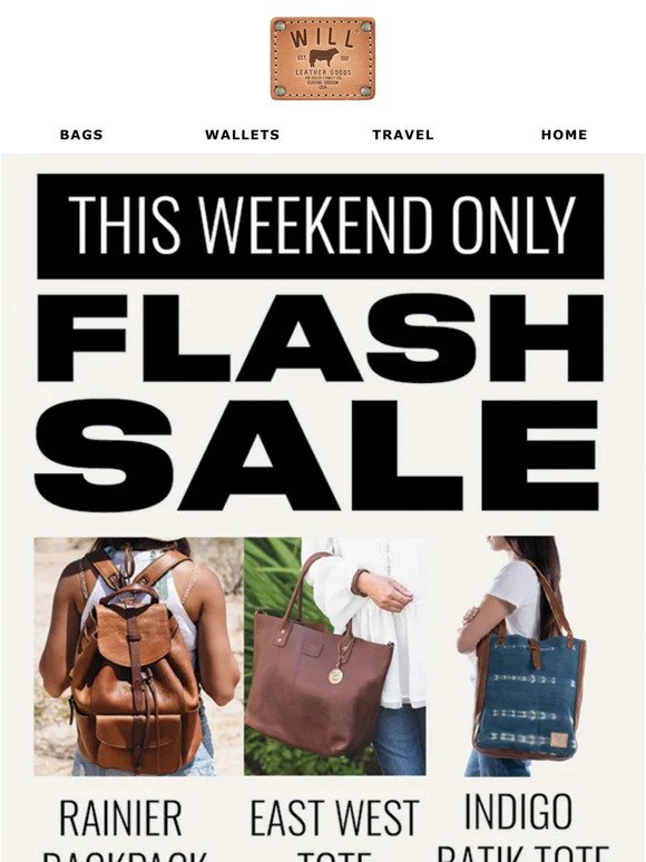 ⚡ This Weekend On5/$195/$295 Bags with Free Wallet and Shipping - While Supplies last.  - FLASH SALE!  ⚡ $9