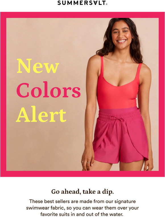 Summersalt New & Limited Edition Bows & Gingham Milled