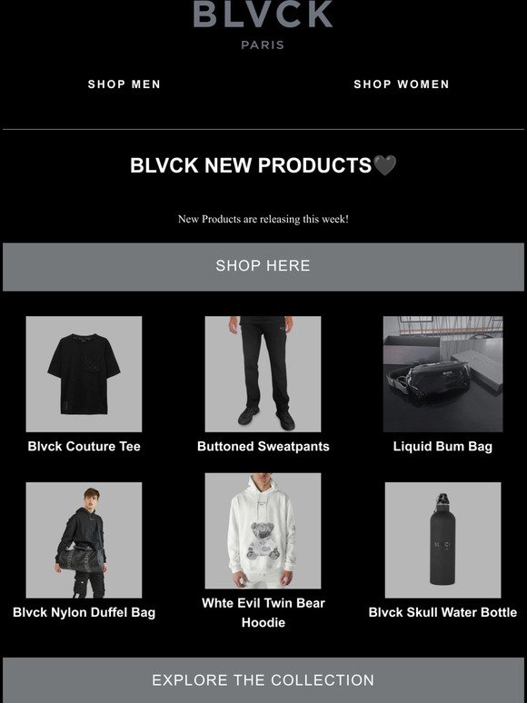 Blvck Paris Blvck Liquid Bum Bag in Black for Men