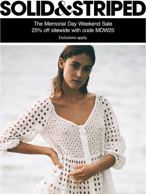25% Off: Swim, Dresses & More