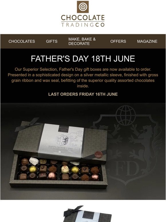 Father's Day Chocolates 2023
