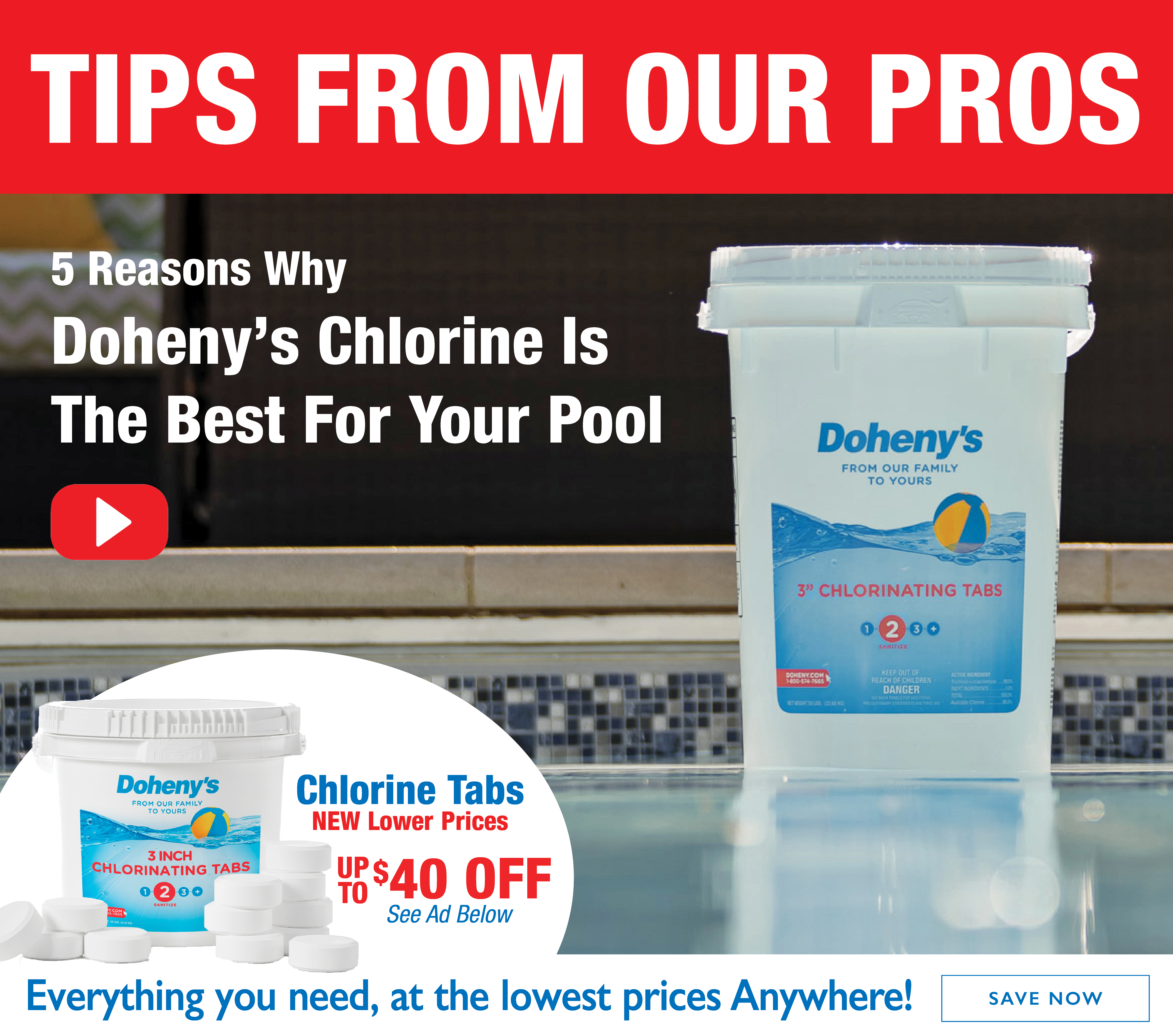 Doheny's Water Warehouse Tips from the pros 5 Reasons Why ProGrade