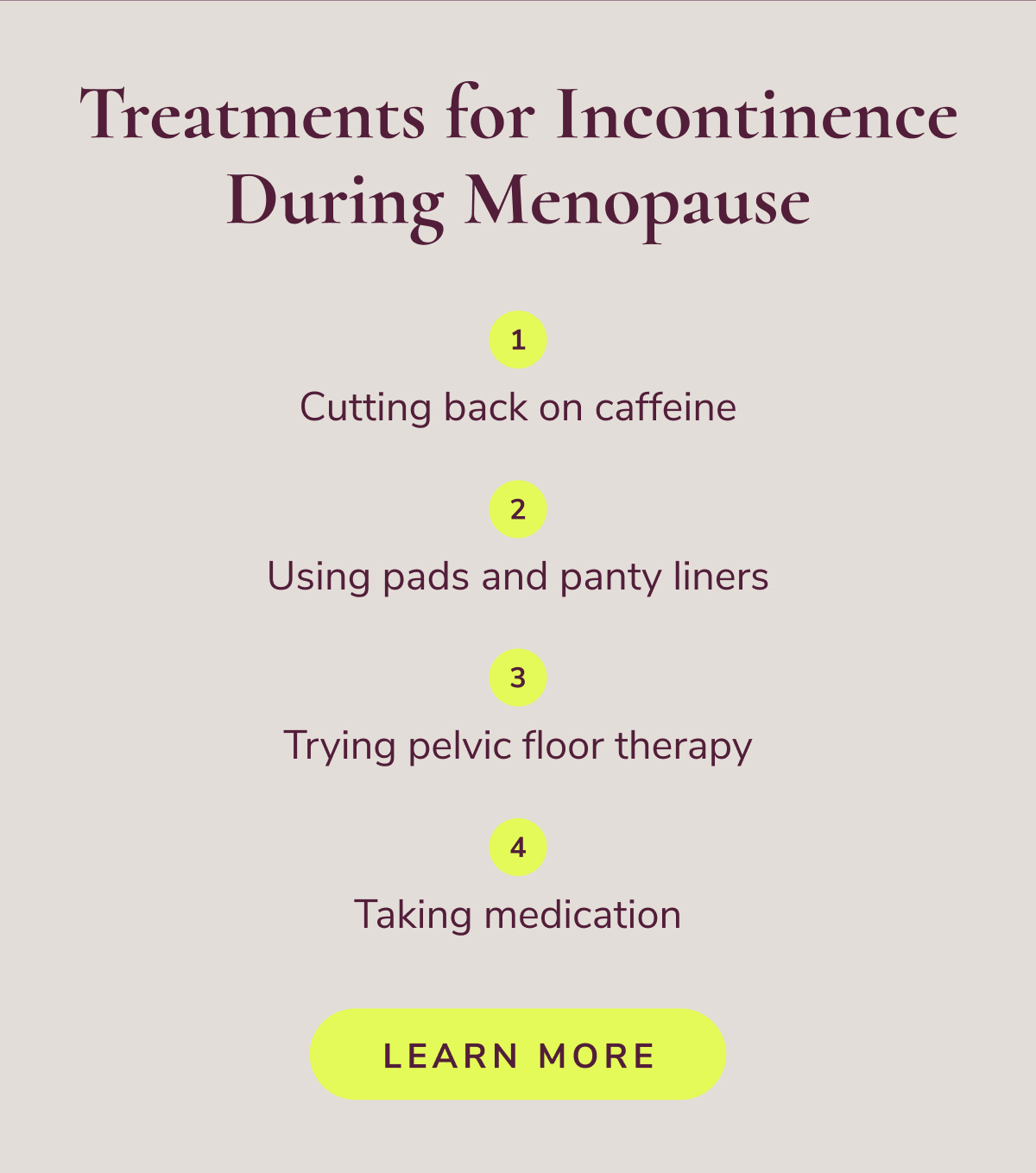 Kindra Menopause & Incontinence Why It Happens Milled