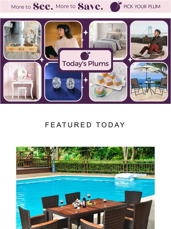 Patio, tech, decor, and more!