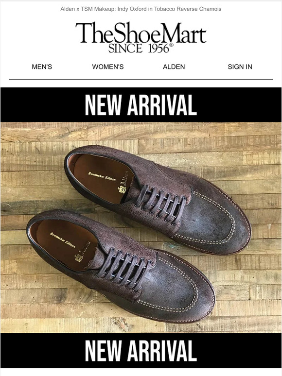 Tobacco Reverse Chamois: Our Alden Custom Bootmaker Edition