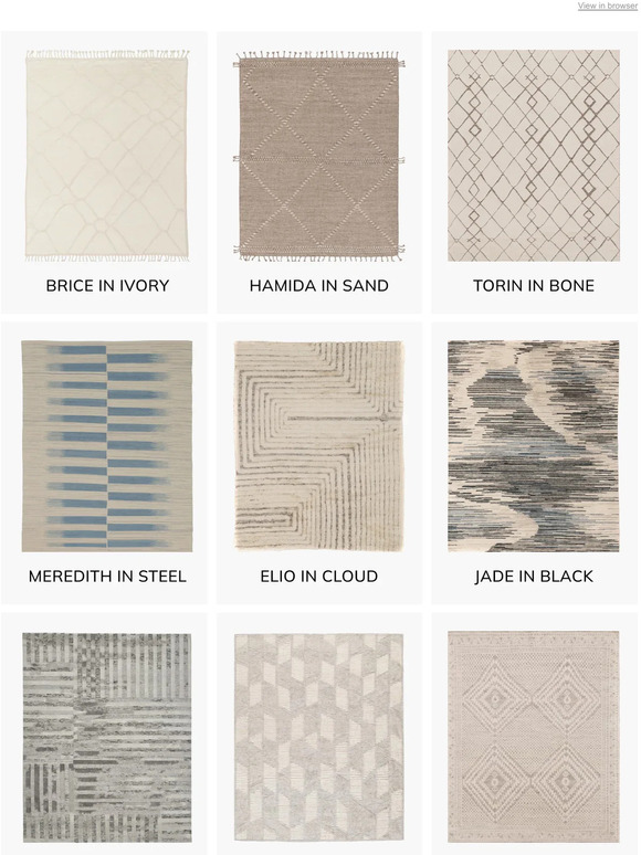 Ashley Stark Home Introducing the Rug Size Guide Milled