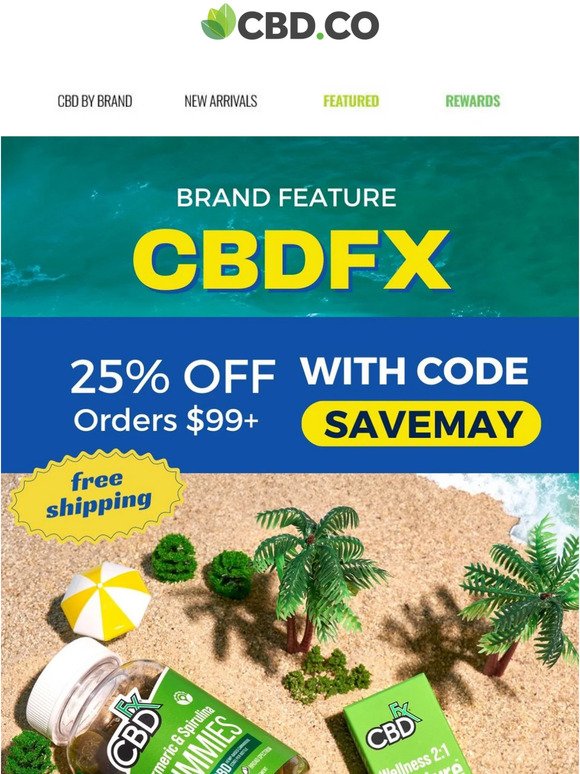 CBDfx is on 🔥 Here's a discount 🥳