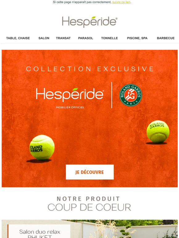 Collection exclusive : Roland-Garros x Hespéride ! 🎾