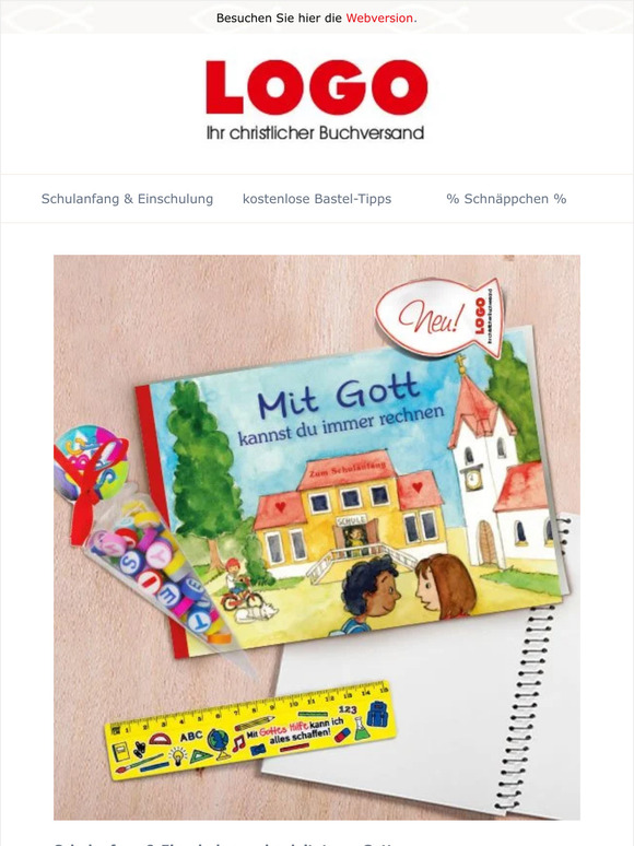 Mit Gott kannst du immer rechnen! 🏫🎒