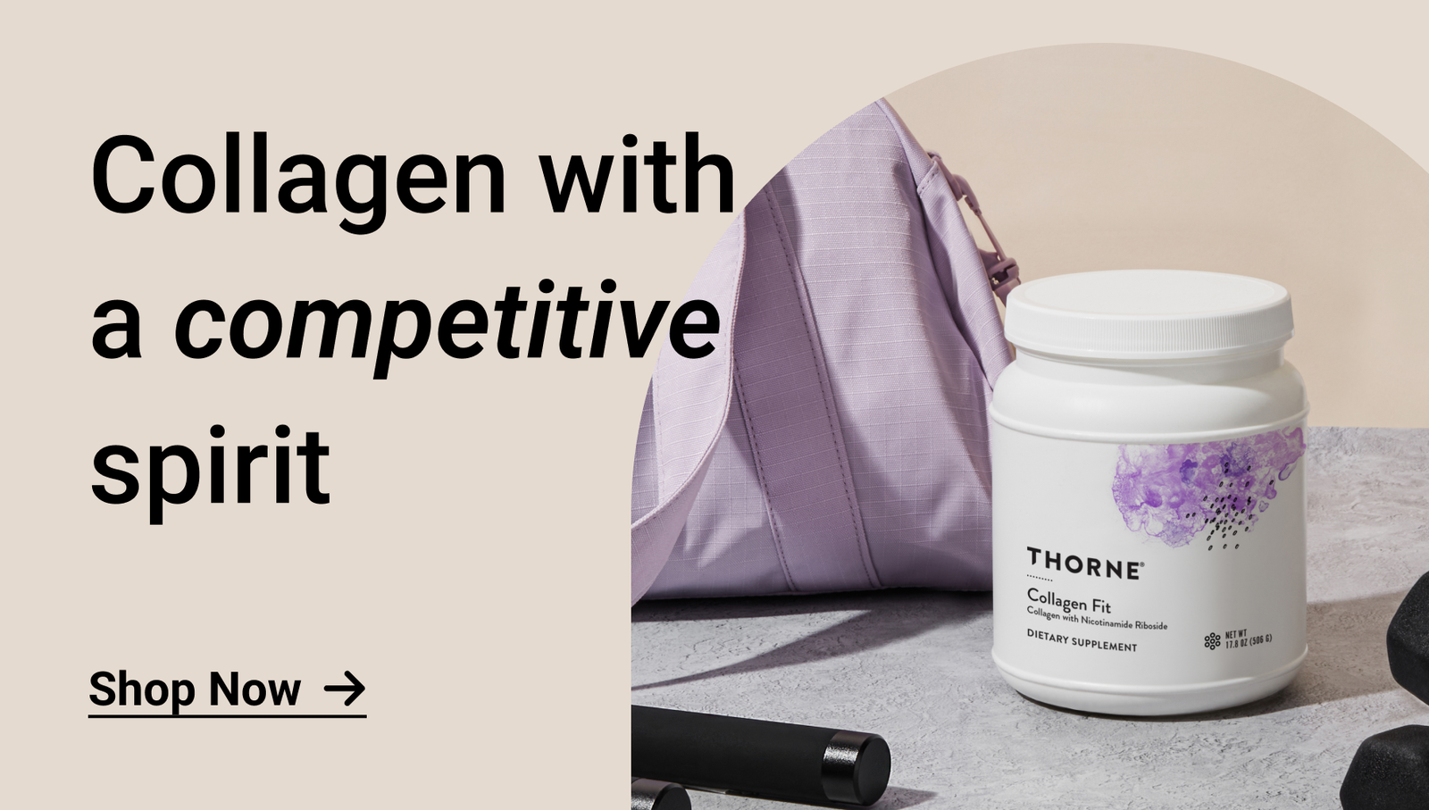 Collagen with a competitive spirit. Shop now.