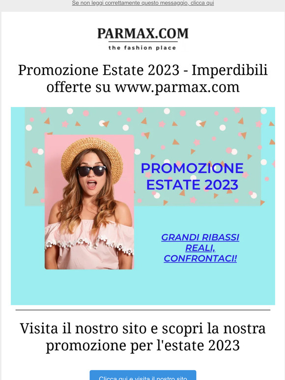 Promozione Estate 2023 - Scopri le nostre imperdibili offerte!
