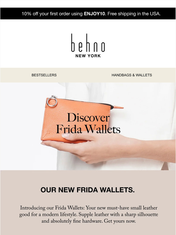 Introducing Our New Frida Wallets.