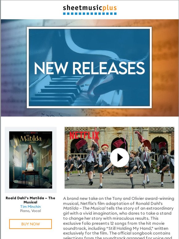 🎼 Discover New & Noteworthy Releases from Matilda the Musical, Jon Batiste & More