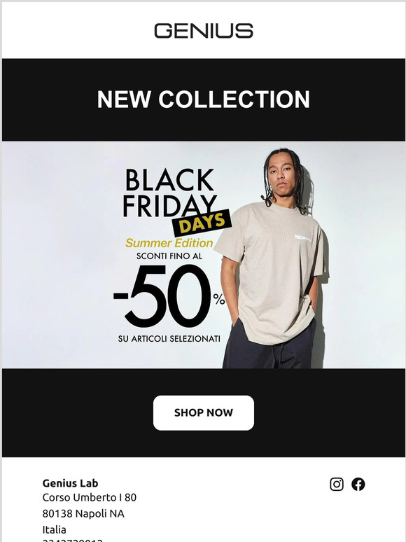 Black Friday! Summer Edition