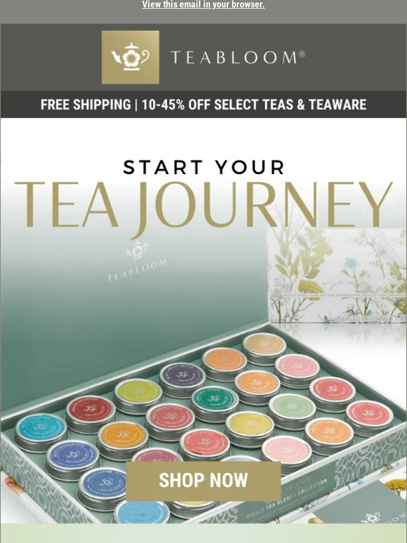 Start Your Tea Journey 🤩