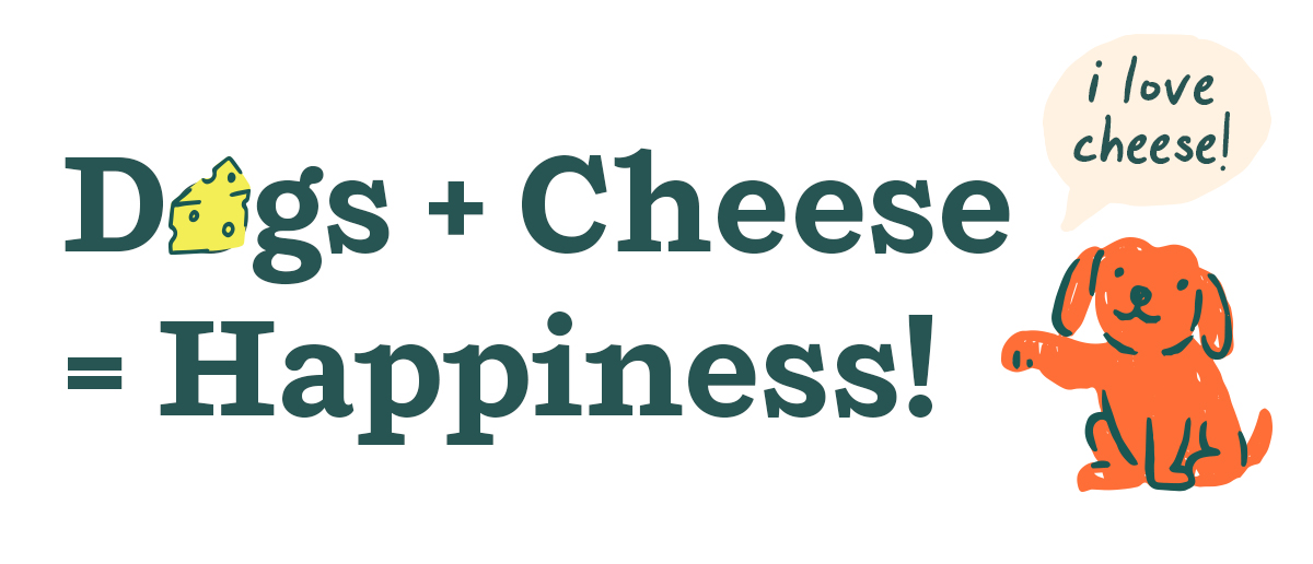 Woof We’re cheesin’ for the dogs! 🧀🐶 Milled