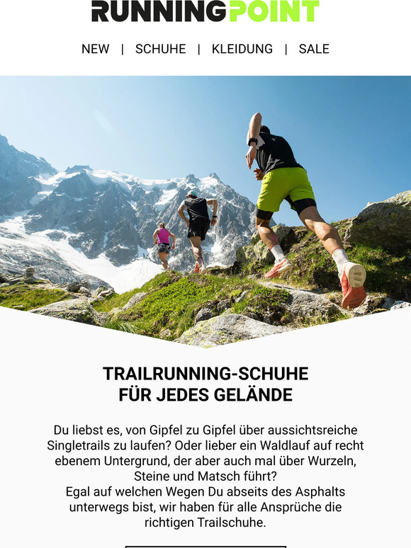 Trailrunning-Schuhe für jedes Gelände ⛰️🌲
