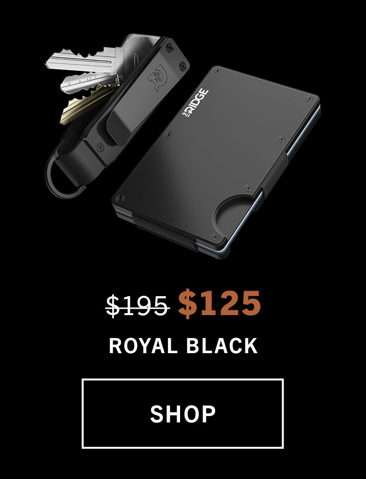 Ridge The KeyCase (Royal Black)