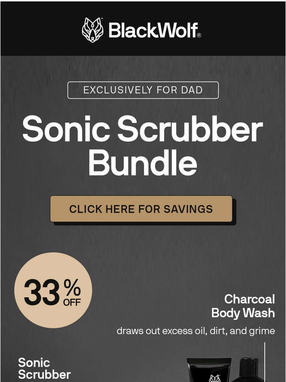 BlackWolf - Sonic Scrubber - Black