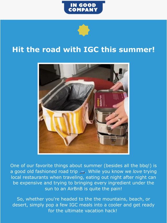 🚙 Hit the road with IGC...