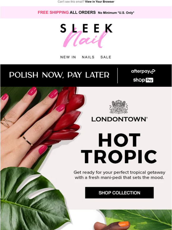 Afterpay x Sleek Nail