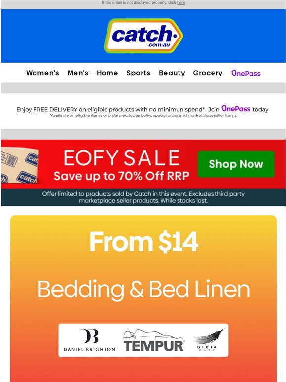🛏️ Bedding Clearance: Dreamy deals from $14