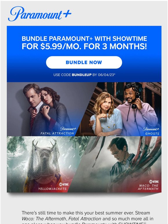 Best Paramount+ Black Friday Deal 2023: Free Trial Showtime Bundle