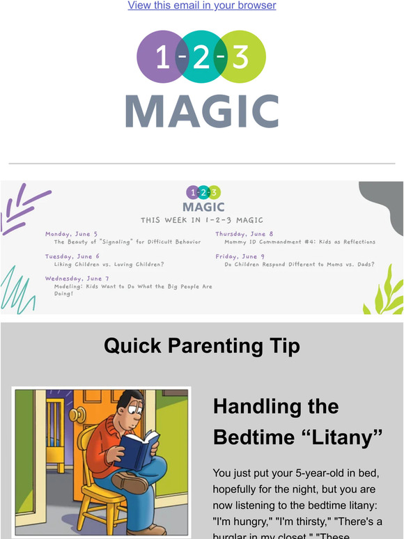 1-2-3 Magic: End the Bedtime Struggle!