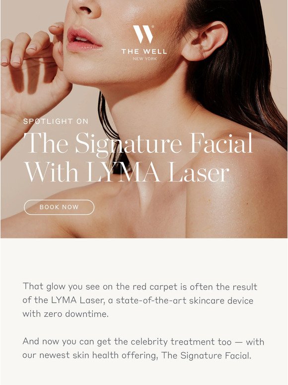 Be the first to try: The Signature Facial