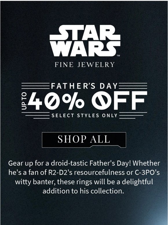 Up To 40% Off On Father's Day Gifts.