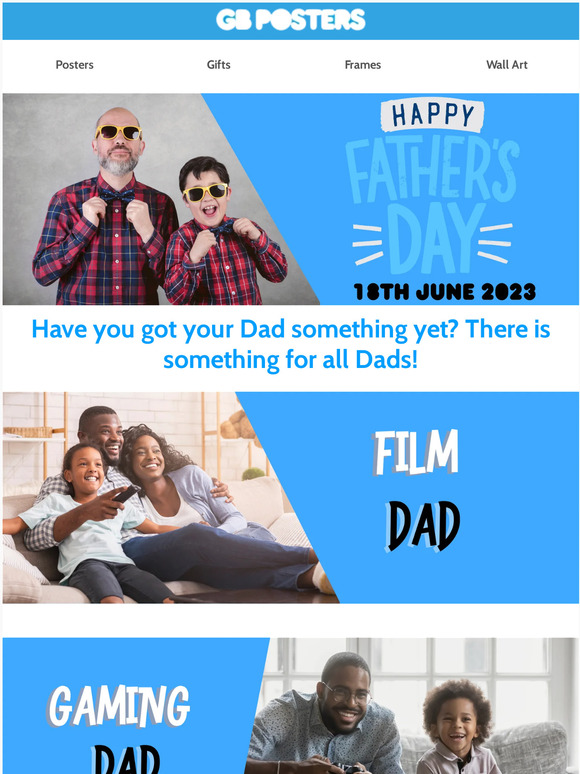 Father's Day is just around the corner...