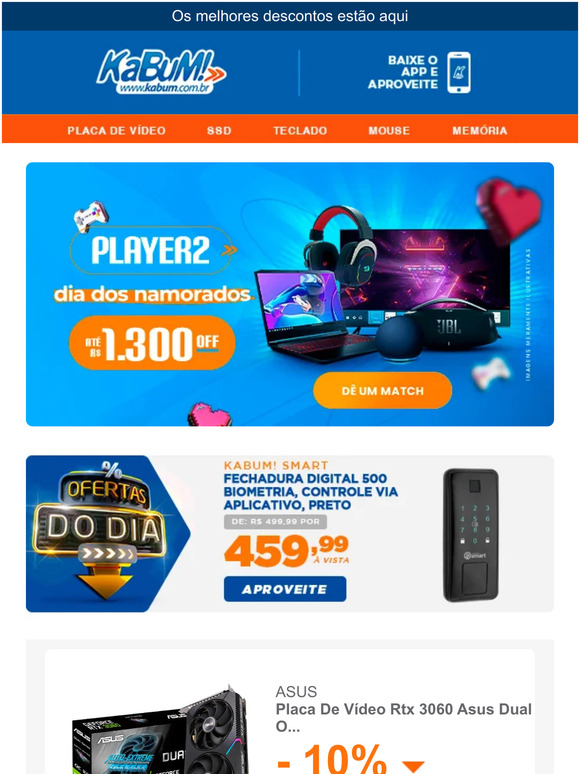 🚨 AVISO: As ofertas chegaram AMASSANDO no KaBUM! 👉 Clique e confira