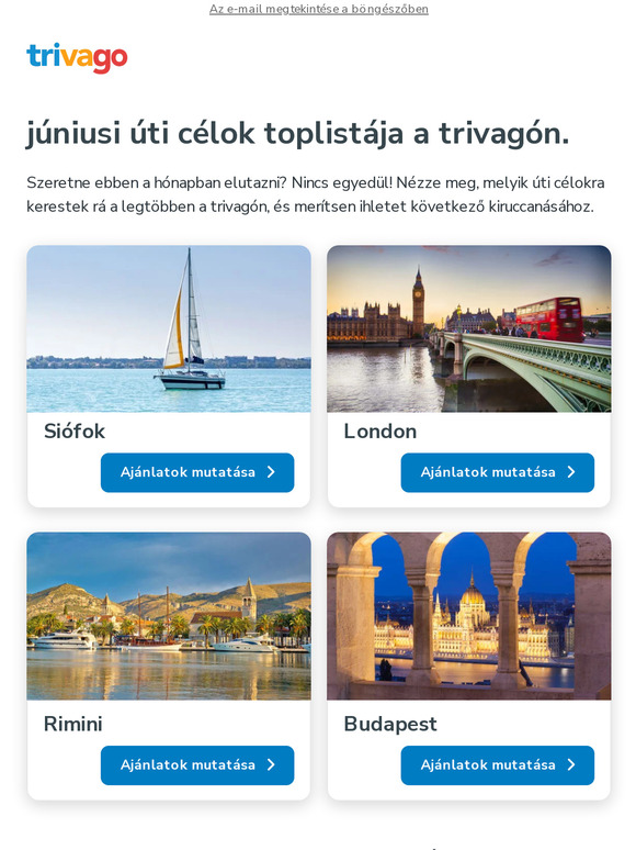 júniusi kiruccanás? Ide érdemes tervezni.